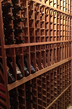 carpentry, wood work, red wine, custom wood work, wine bottle, aabc wine cellar, detail, design, craftsmanship, crafty